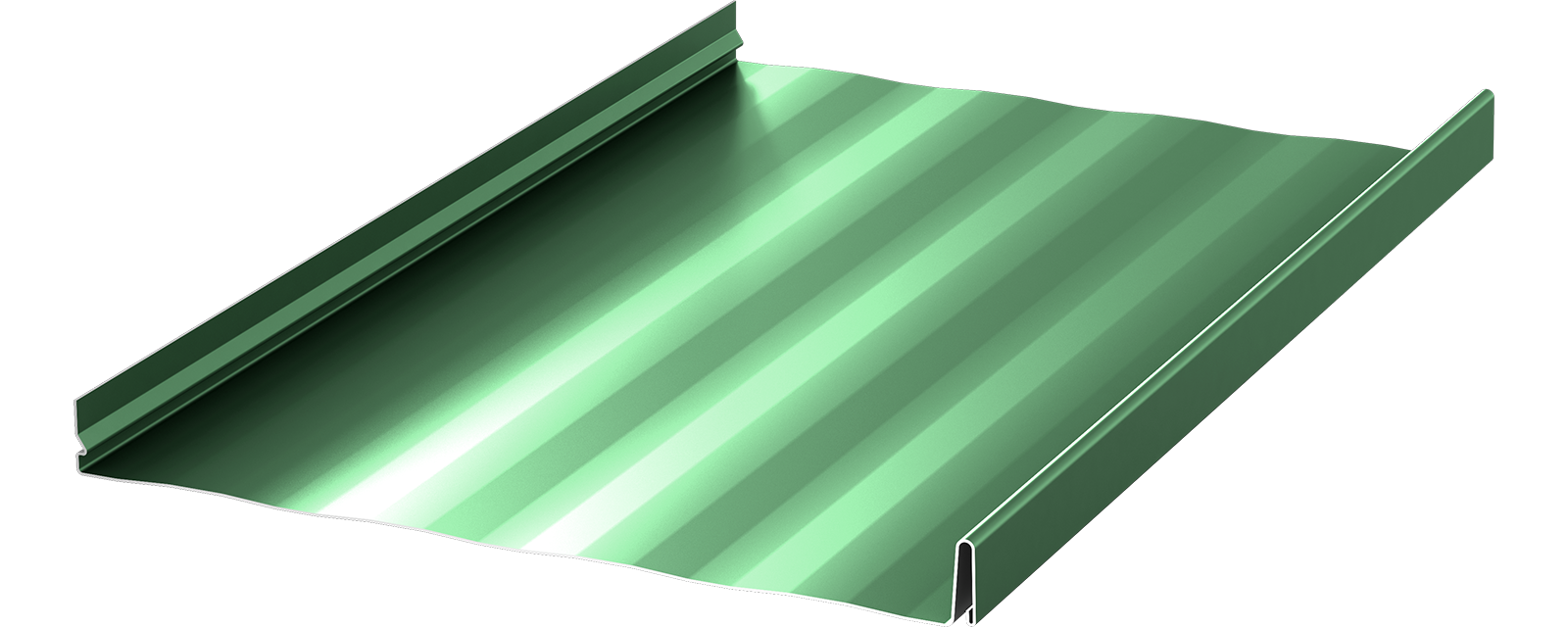 CURVED SNAP-ON-SEAM CR-SS10 STANDING SEAM PANEL